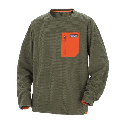 巴塔哥尼亚 R1 Air Crew 男士速干透气抓绒衣 商品图2