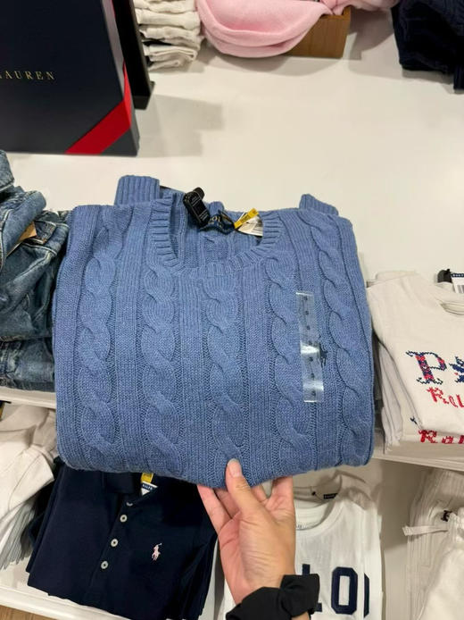 RL拉夫劳伦圣诞折扣来啦🎉男士麻花毛衣💰899美国直邮✈️ 商品图6
