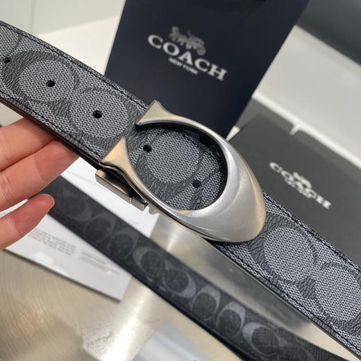 贸易公司隐秘代工订单！COACH蔻驰荔枝纹皮带！ 商品图2