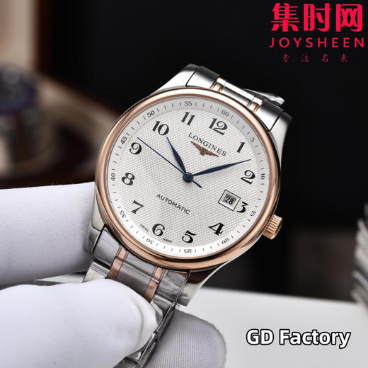 【新款大号40mm】浪琴名匠3点历系列 男士腕表
机芯：进口西铁城 商品图2