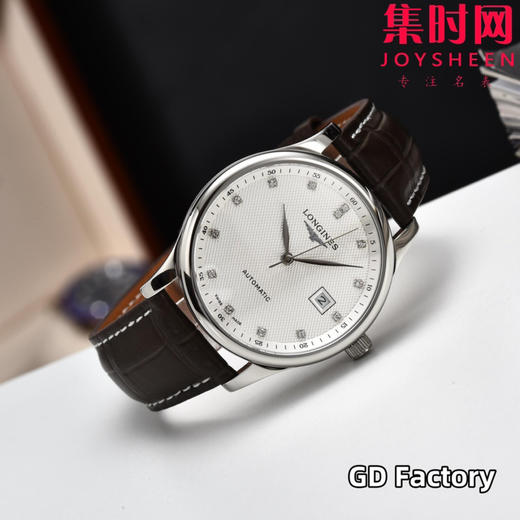 【新款大号40mm】浪琴名匠3点历系列 男士腕表
机芯：进口西铁城 商品图4