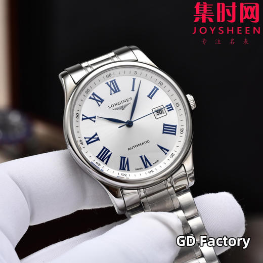 【新款大号40mm】浪琴名匠3点历系列 男士腕表
机芯：进口西铁城 商品图1