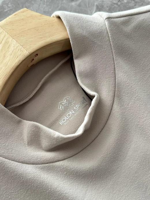 D110913户外休闲衣男士速干运动微拉绒半高领长袖T恤 商品图12