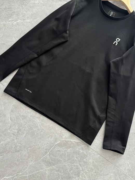 D110912男士背后超大印花标识磨毛长袖底层保暖tee 商品图10