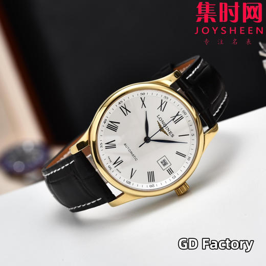 【新款大号40mm】浪琴名匠3点历系列 男士腕表
机芯：进口西铁城 商品图4