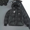 D110937锁温黑科技防风连帽设计廓形羽绒服 商品缩略图5