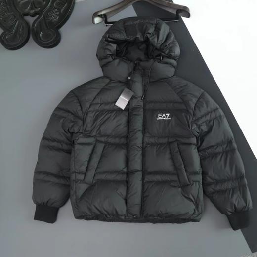 D110937锁温黑科技防风连帽设计廓形羽绒服 商品图5