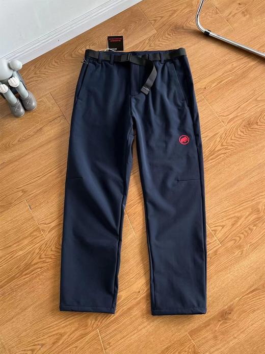 D110904秋冬新款Winter加绒软壳裤男士户外徒步续长裤 商品图8