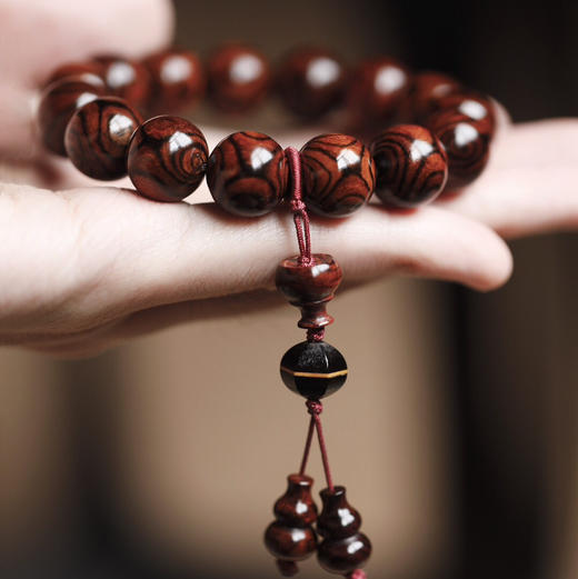 【青山特惠】1.5*15颗 海黄 对眼 手串 h3010 商品图4