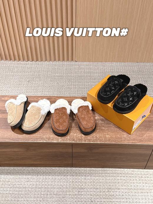 驴家 LVSki 系列 毛拖/闭趾凉拖/短靴 （DBG） 商品图8