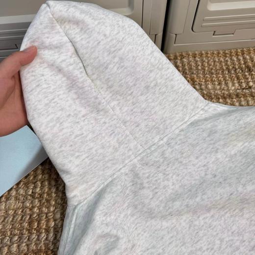 D110925小马刺绣拉链开衫加绒外套连帽卫衣 商品图5