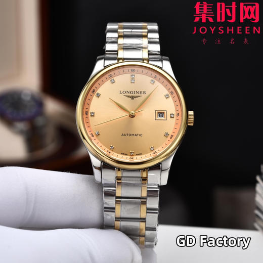 【新款大号40mm】浪琴名匠3点历系列 男士腕表
机芯：进口西铁城 商品图3