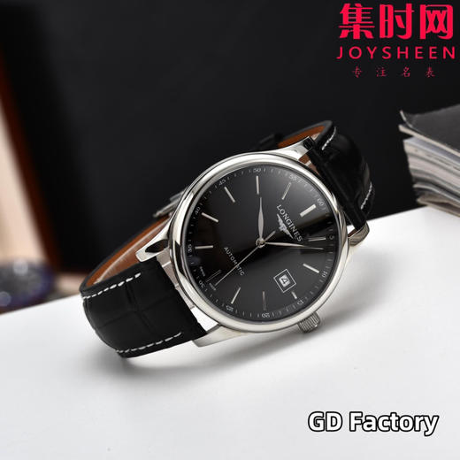 【新款大号40mm】浪琴名匠3点历系列 男士腕表
机芯：进口西铁城 商品图4
