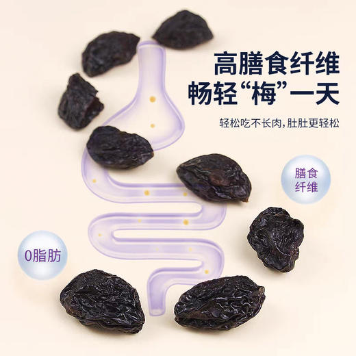 新疆西梅干 500g*2袋 肉厚核小，乌梅乌黑亮泽，水润软糯，酸甜可口不腻口 商品图1