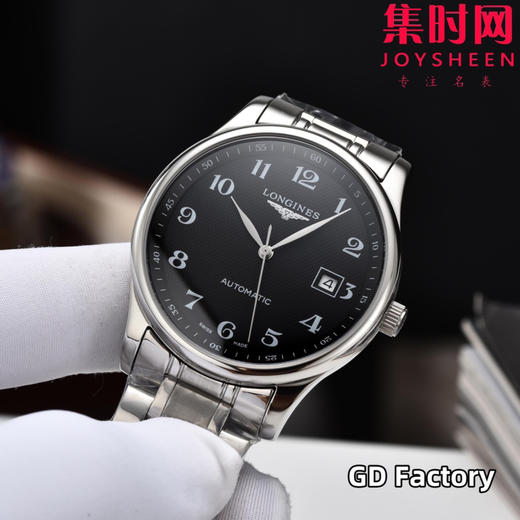 【新款大号40mm】浪琴名匠3点历系列 男士腕表
机芯：进口西铁城 商品图2