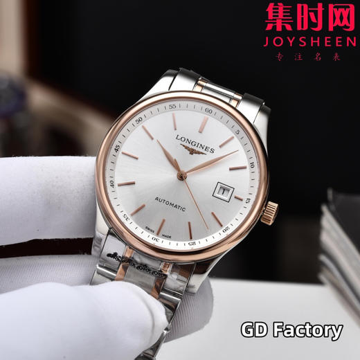 【新款大号40mm】浪琴名匠3点历系列 男士腕表
机芯：进口西铁城 商品图2