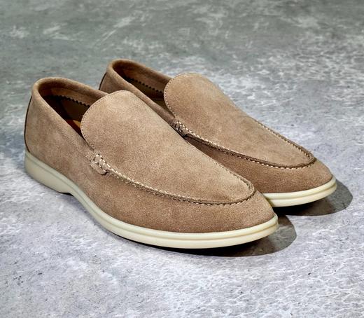 男款绒面休闲套脚乐福鞋zh015 商品图0