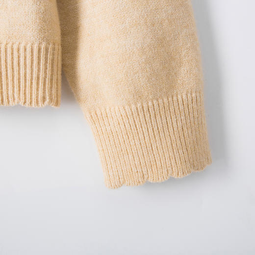 奢姿大码女装2025冬季针织减龄蝴蝶结设计两件套胖妹妹时尚套装5553968700AB 商品图3