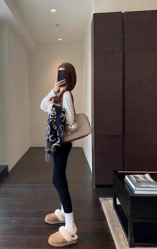 SUNJ9909安第斯羊绒打底裤 商品图2