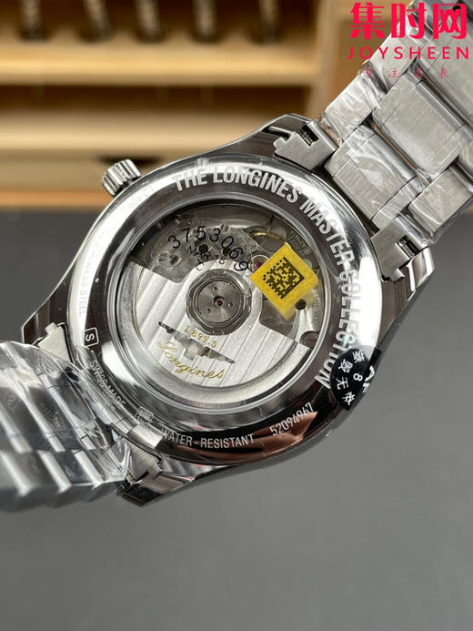 AF浪琴名匠月相系列 四针月相 名匠月相40mm 蓝盘钻面 自动机械 男士腕表 商品图4