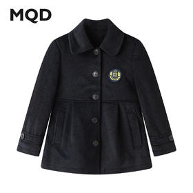 【秒】【特】【MQD】马骑顿（MQD）秋冬款儿童学院风大衣外套