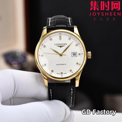 【新款大号40mm】浪琴名匠3点历系列 男士腕表
机芯：进口西铁城 商品图3