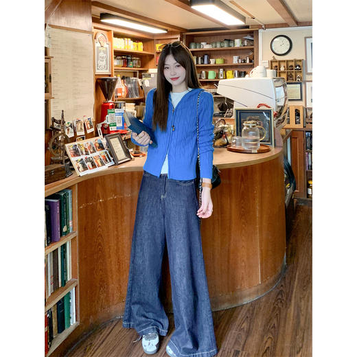 <曾小咸推荐>拉链连帽毛衣秋冬款 商品图2