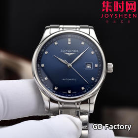 【新款大号40mm】浪琴名匠3点历系列 男士腕表
机芯：进口西铁城