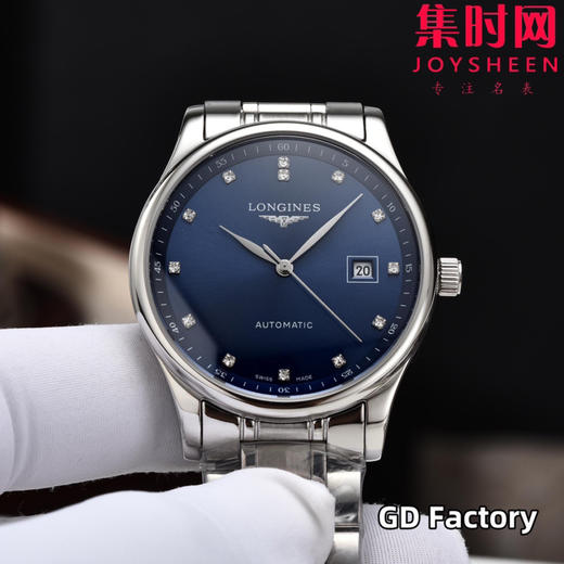 【新款大号40mm】浪琴名匠3点历系列 男士腕表
机芯：进口西铁城 商品图0