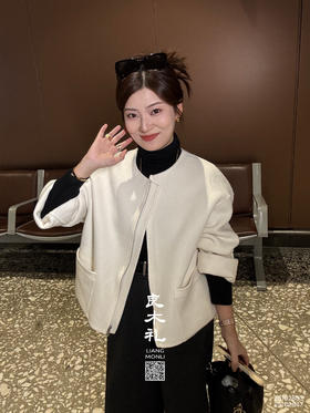 休闲——山羊绒短大衣