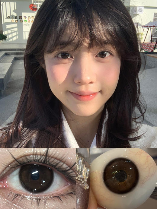 半年抛 Bennycat 古力球 14.2 自然素颜巧克力棕 商品图5