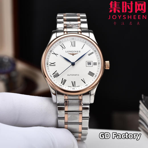 【新款大号40mm】浪琴名匠3点历系列 男士腕表
机芯：进口西铁城 商品图3