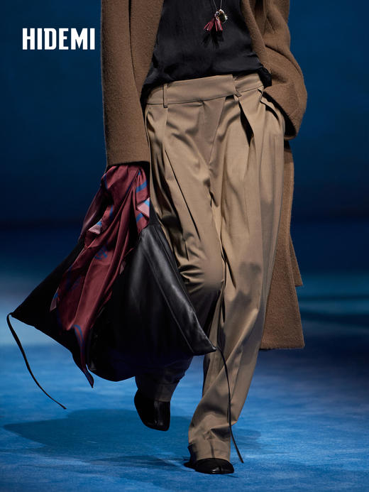 HIDEMI大秀款经典行囊系列限定多功能进口小羊皮手提包托特包 商品图4