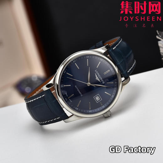 【新款大号40mm】浪琴名匠3点历系列 男士腕表
机芯：进口西铁城 商品图4