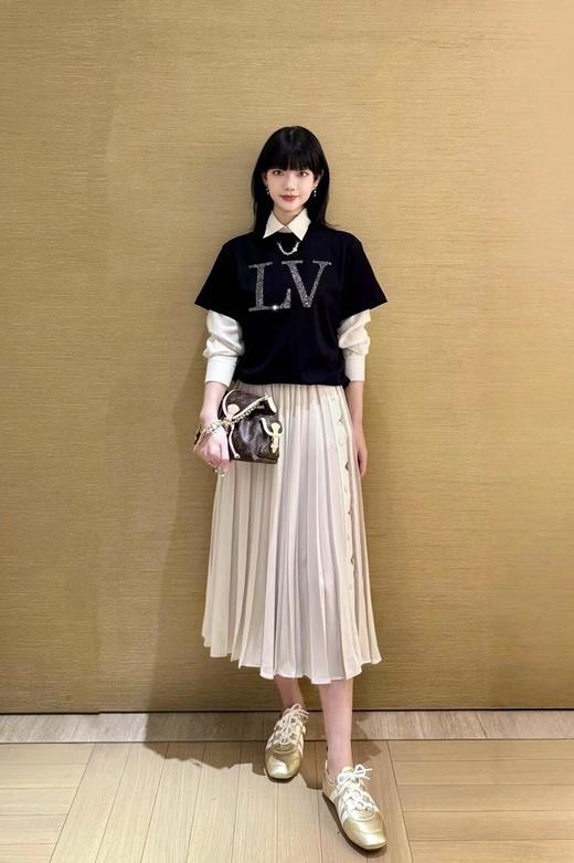 驴家 25年新品 心动来袭 烫钻T恤 (KX*MM) 商品图0