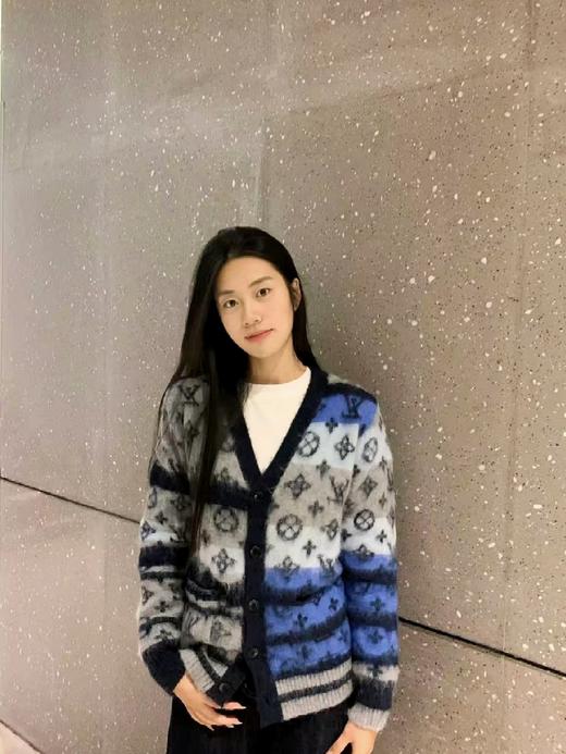 驴家  25FWMonogram提花马海毛开衫（DY） 商品图5