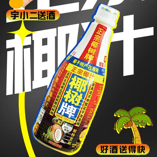 【果汁】椰树牌椰子汁1.25L 商品图0