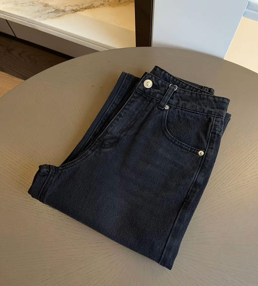 灰色马吉拉高腰牛仔裤811080 商品图3