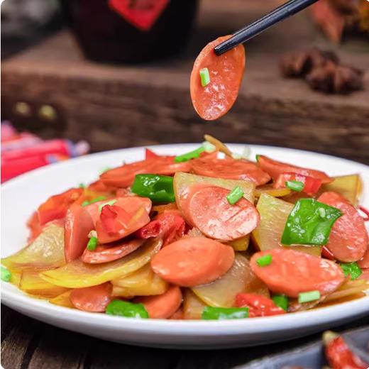 80g/根 双汇 王中王 优级火腿肠 泡面搭档炒饭 休闲零食香肠火腿肠 商品图1