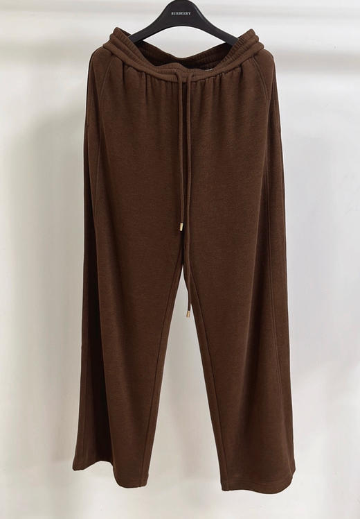 119-1 巨巨巨舒适 松紧腰 德绒 阔腿裤 休闲裤 我穿L宽松舒适 商品图2