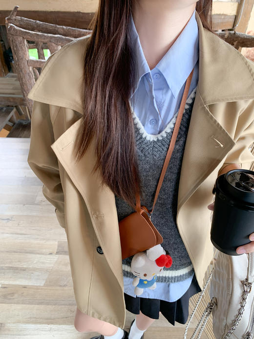 <曾小咸推荐> 现货秒杀！微信超特价！灰色v领针织马甲背心 日常179.99 立减100 秒杀79.99！ 商品图10