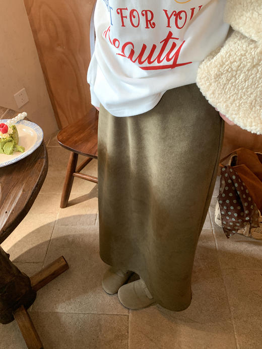 <曾小咸推荐> 现货秒杀！微信超特价！字母打底衫 日常129.99 立减50 秒杀79.99！！绿色半身长裙 秒杀79.99！ 商品图12