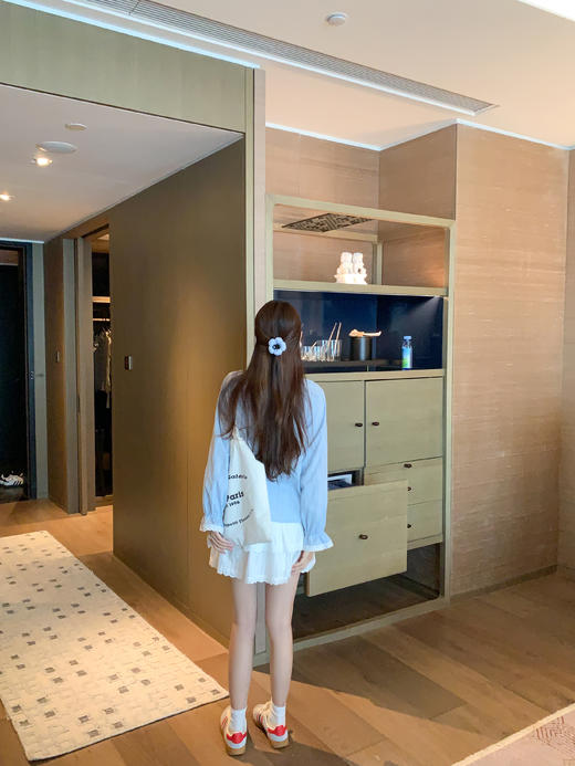 <曾小咸推荐>现货秒杀 ！微信超特价！蕾丝花边拼接衬衫日常169.99 立减90 秒杀79.99！！ 商品图10