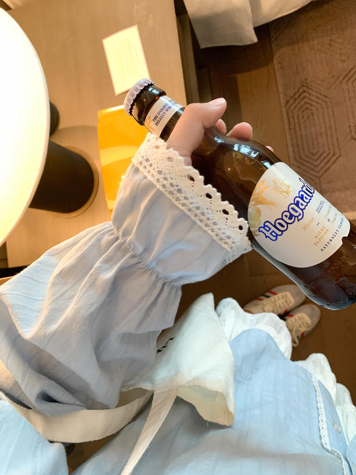 <曾小咸推荐>现货秒杀 ！微信超特价！蕾丝花边拼接衬衫日常169.99 立减90 秒杀79.99！！ 商品图11