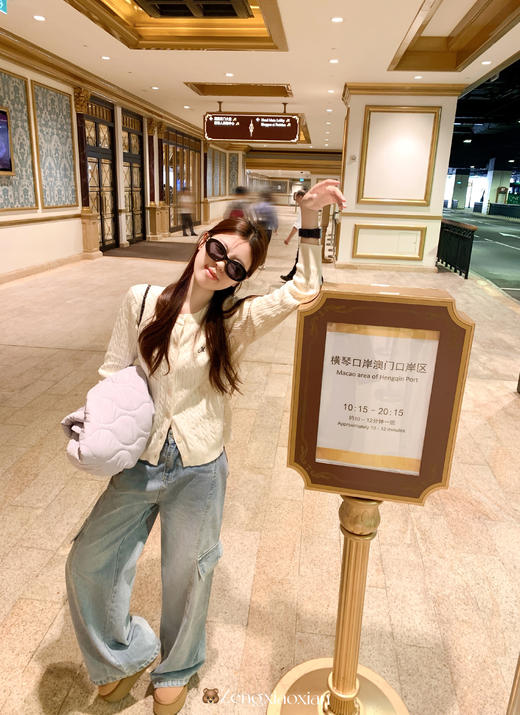 <曾小咸推荐> 现货秒杀！微信超特价！阔腿工装牛仔裤 日常189.99 立减90 秒杀99.99！ 商品图6