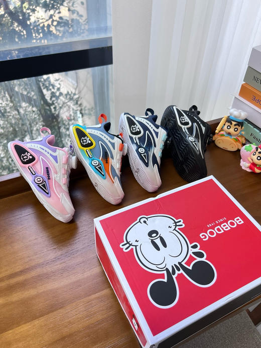 巴布豆皮面旋转扣运动鞋S706A 商品图2