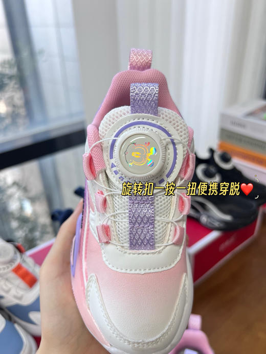 巴布豆皮面旋转扣运动鞋S706A 商品图3