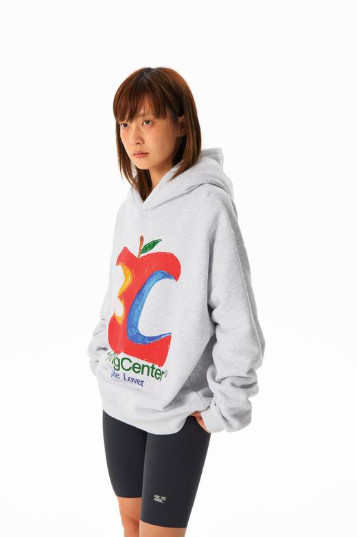 CryingCenter 3c苹果基础连帽加绒卫衣 男女同款 哭喊中心 商品图4