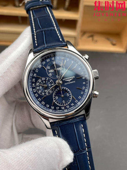 GS浪琴名匠月相系列 名匠八针月相42mm 男士腕表——万千精妙，汇于一盘 商品图1