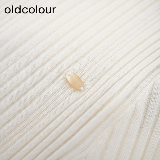 oldcolour欧珂春季商场同款时尚修身透气毛织短外套女Q180506A1 商品图3